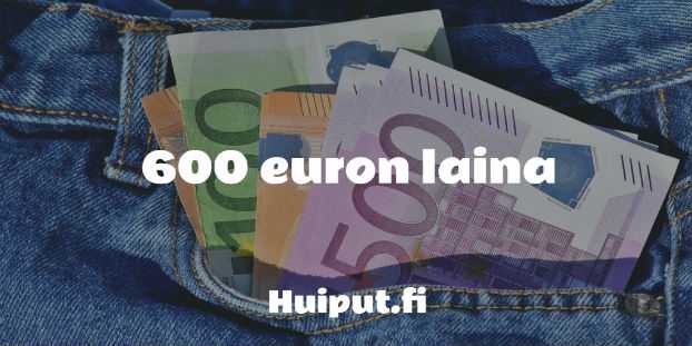 600 euron laina
